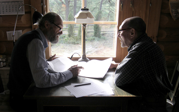 Arvo Pärt, Dorian Supin (c) Arvo Pärt Center